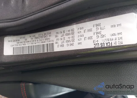 2018 Dodge Durango Gt Awd from USA, damaged, VIN 1C4RDJDG0JC248662